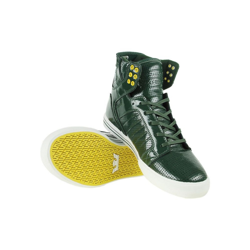 Altos Supra SkyTop Hombre Verdes | EPYCH0839