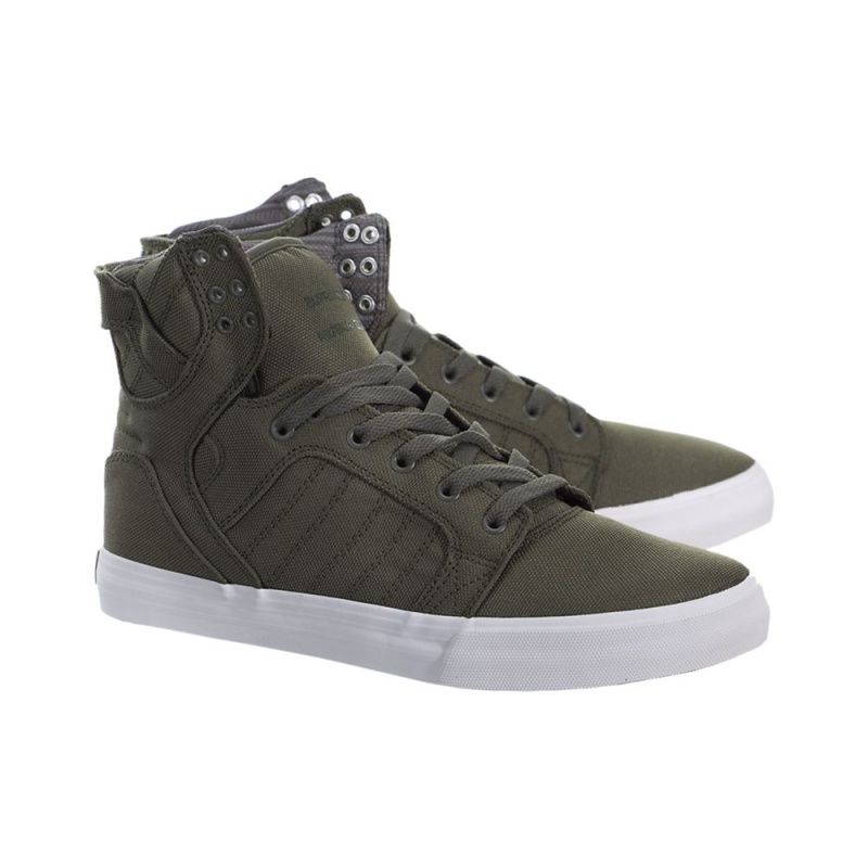 Altos Supra SkyTop Hombre Verdes | IVBDA7582