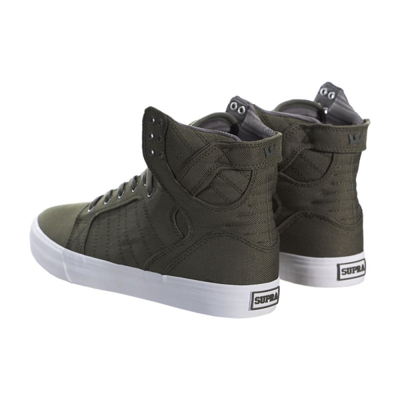 Altos Supra SkyTop Hombre Verdes | IVBDA7582