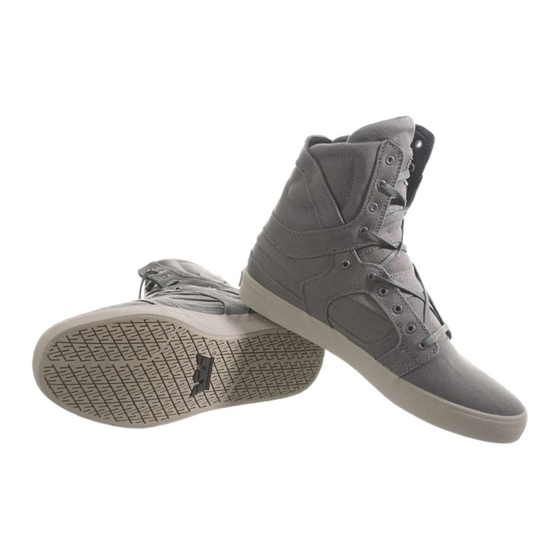 Altos Supra SkyTop II Hombre Grises | MRCPU9147