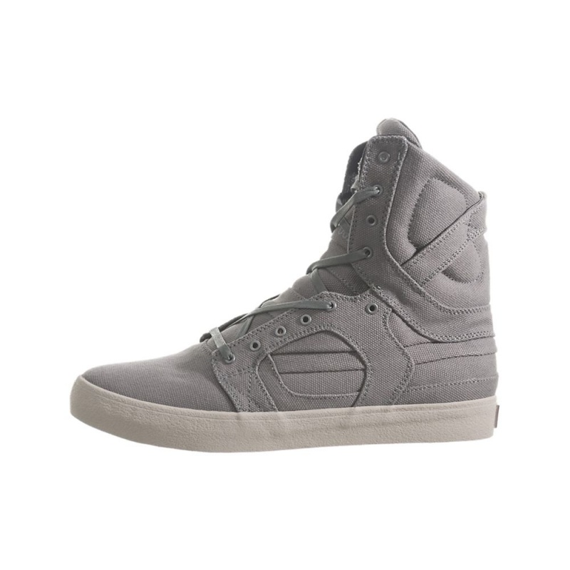 Altos Supra SkyTop II Hombre Grises | MRCPU9147