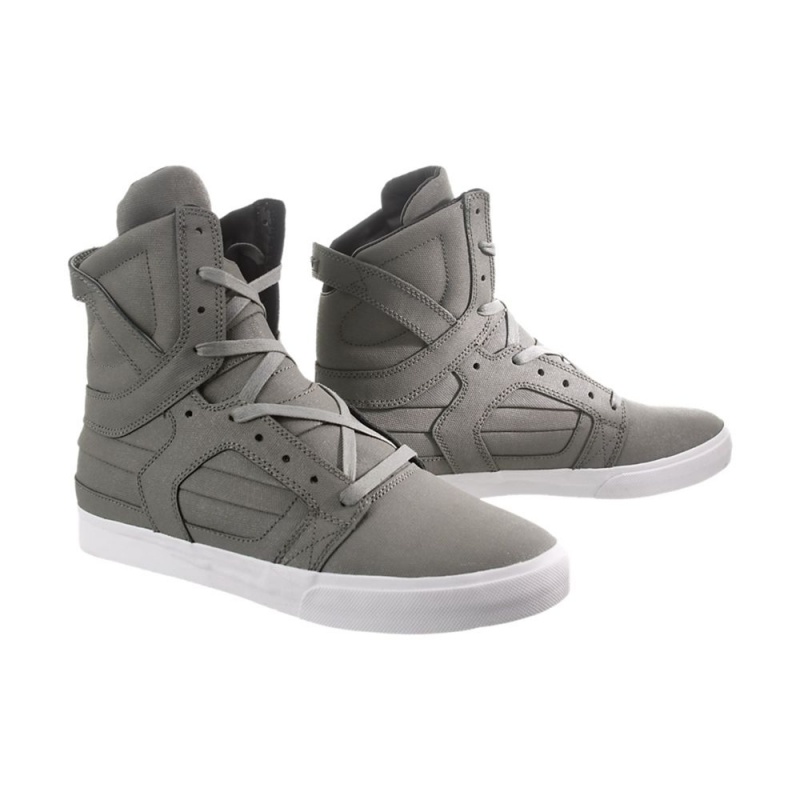 Altos Supra SkyTop II Hombre Grises | TBZGA1957