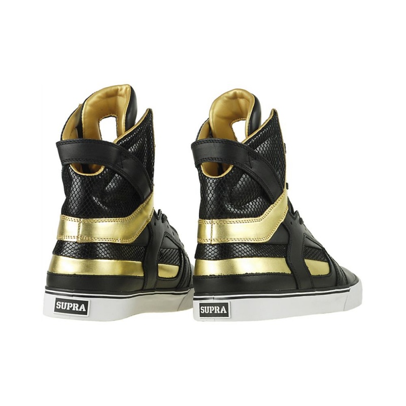 Altos Supra SkyTop II Hombre Negros Dorados | WLRHV7345