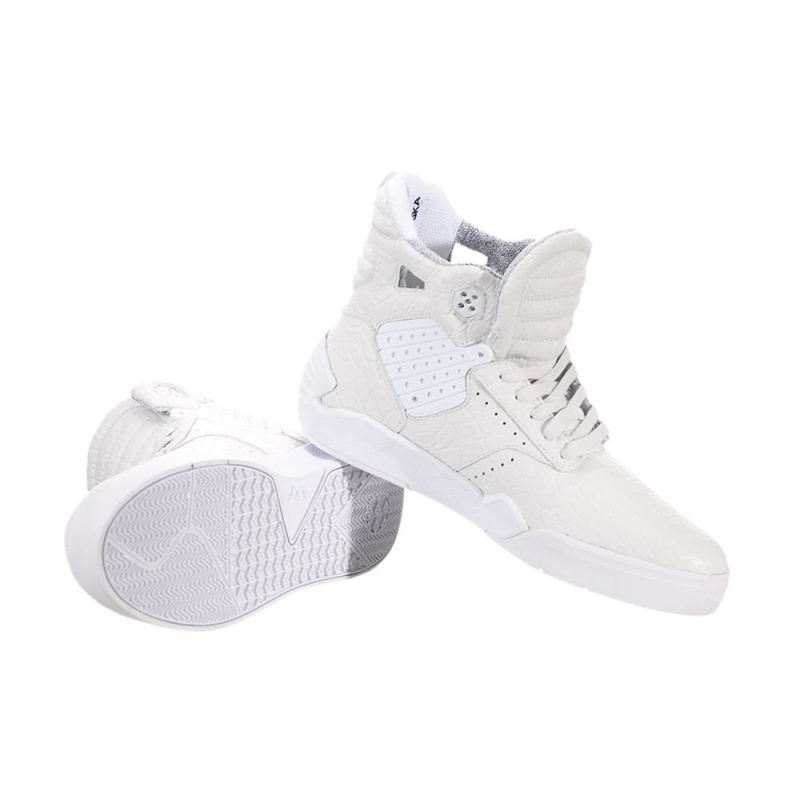 Altos Supra SkyTop IV Hombre Blancos | FRACJ8720