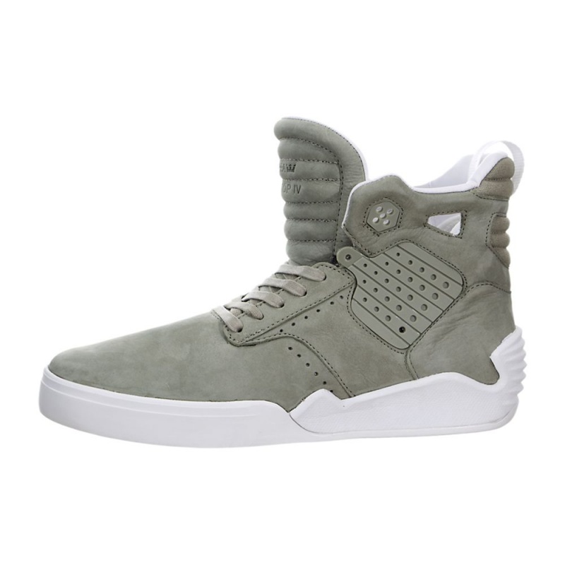 Altos Supra SkyTop IV Hombre Verdes | UKBOX2437