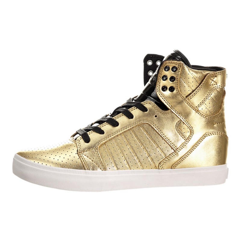 Altos Supra SkyTop LS Mujer Dorados | VGUPQ2318