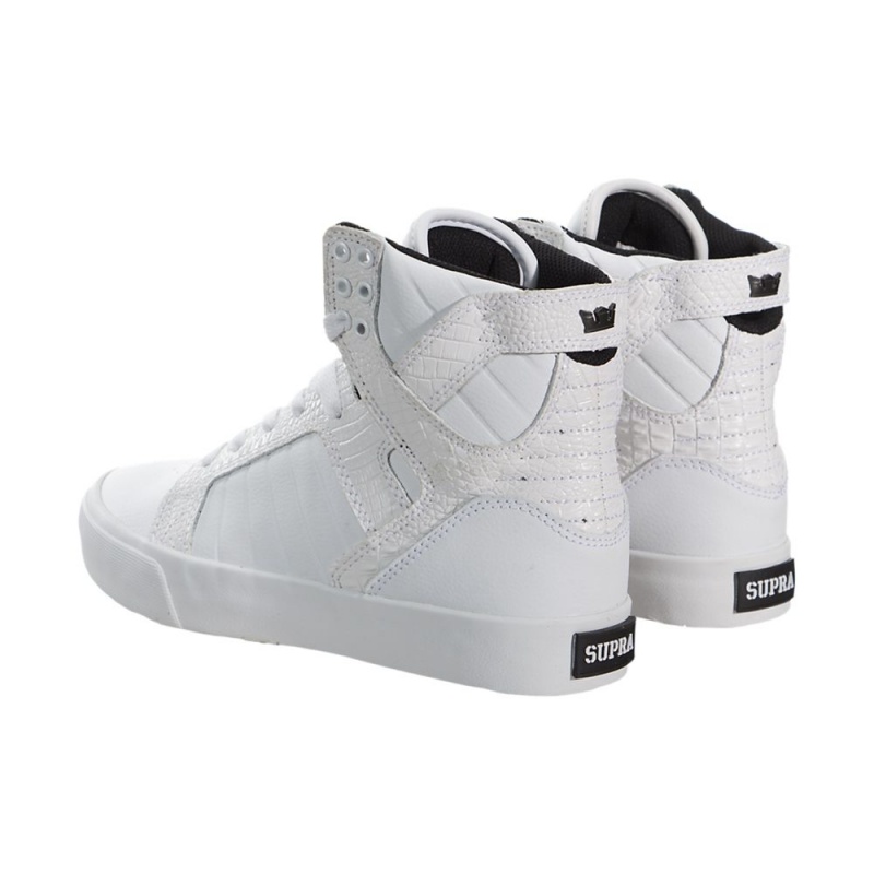 Altos Supra SkyTop Mujer Blancos | BORNC3167