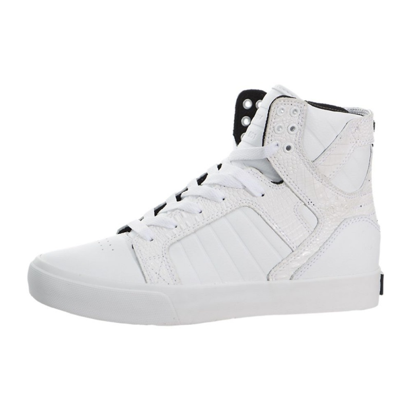 Altos Supra SkyTop Mujer Blancos | BORNC3167