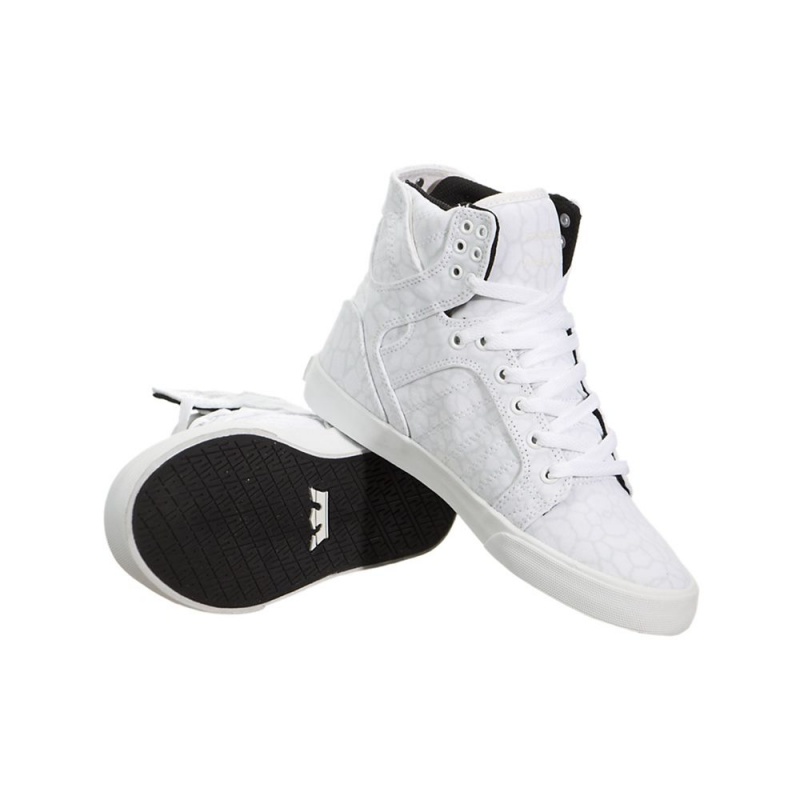 Altos Supra SkyTop Mujer Blancos | TDFCP6492