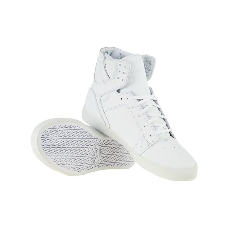 Altos Supra SkyTop Mujer Blancos | TGAIE4532