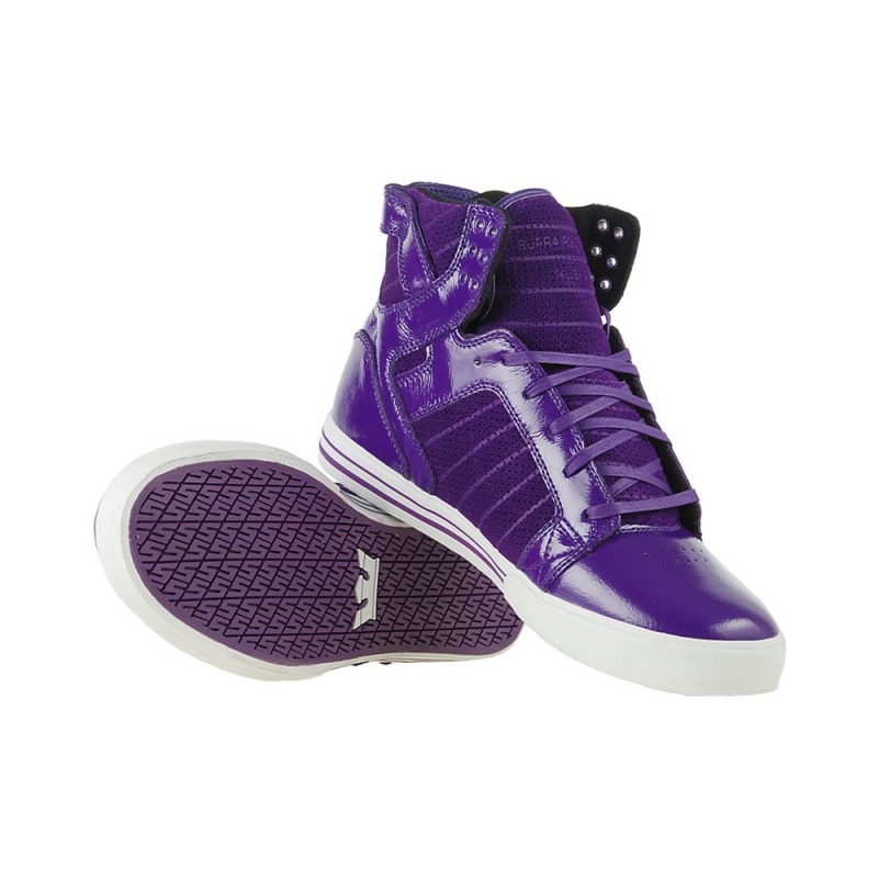 Altos Supra SkyTop Mujer Morados | XNOHW9183