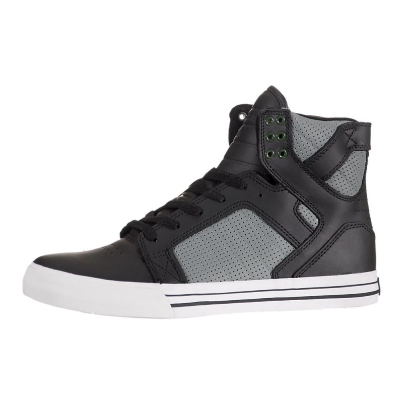 Altos Supra SkyTop Mujer Negros Grises | LSVTB7068