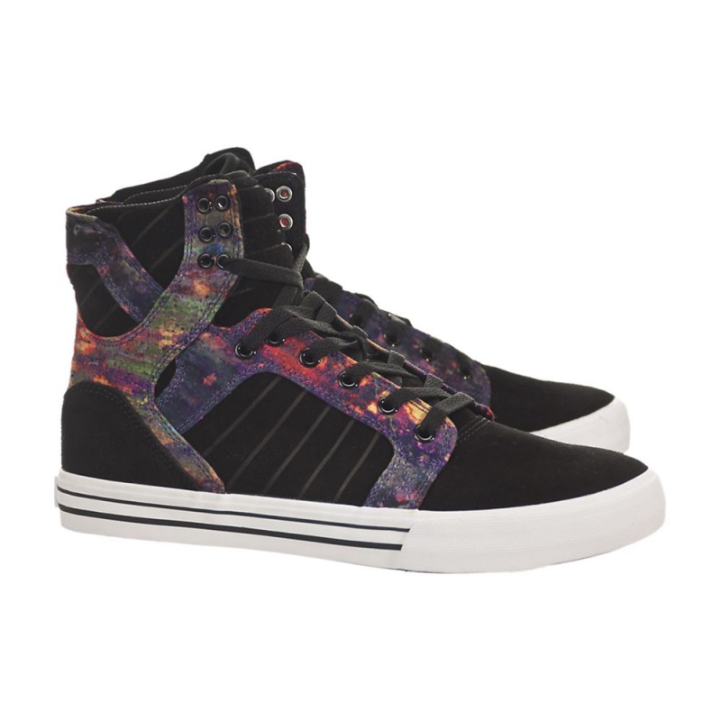 Altos Supra SkyTop Mujer Negros Multicolor | ETBKC3487