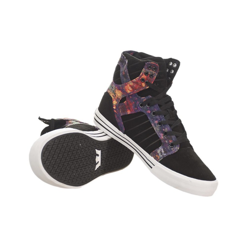 Altos Supra SkyTop Mujer Negros Multicolor | ETBKC3487