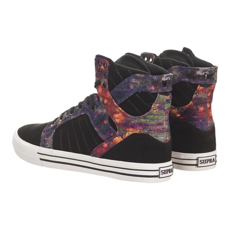 Altos Supra SkyTop Mujer Negros Multicolor | ETBKC3487