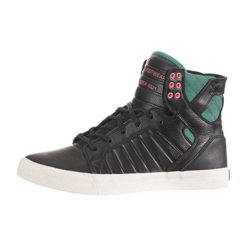 Altos Supra SkyTop Mujer Negros Verdes | KTQPB8173