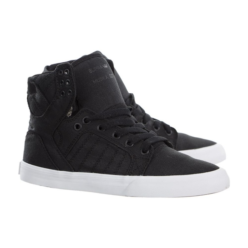 Altos Supra SkyTop Mujer Negros | FGRLO0482