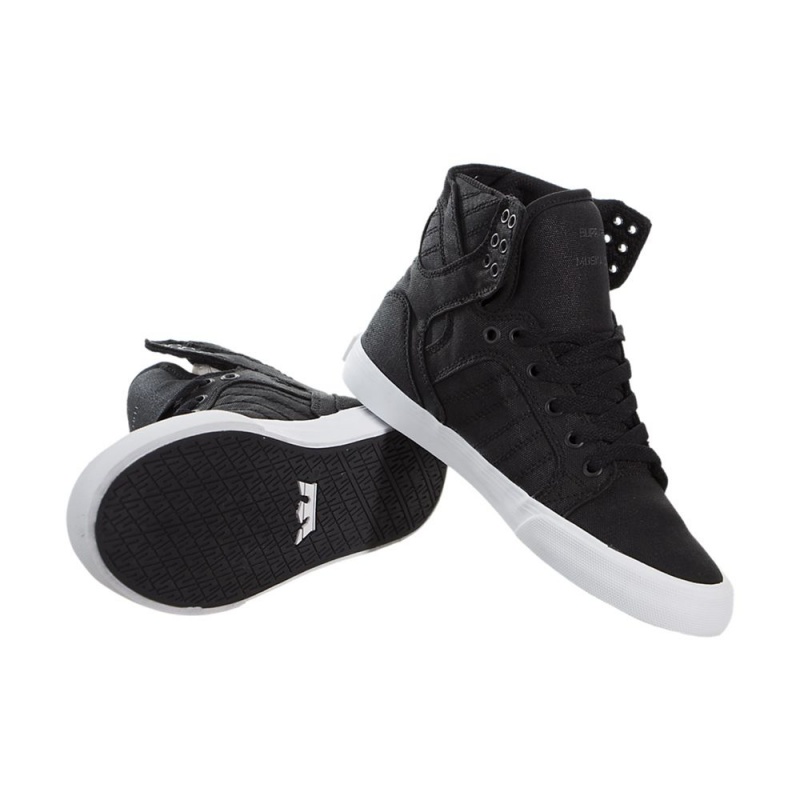 Altos Supra SkyTop Mujer Negros | FGRLO0482