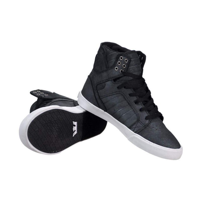 Altos Supra SkyTop Mujer Negros | WAXLI3042