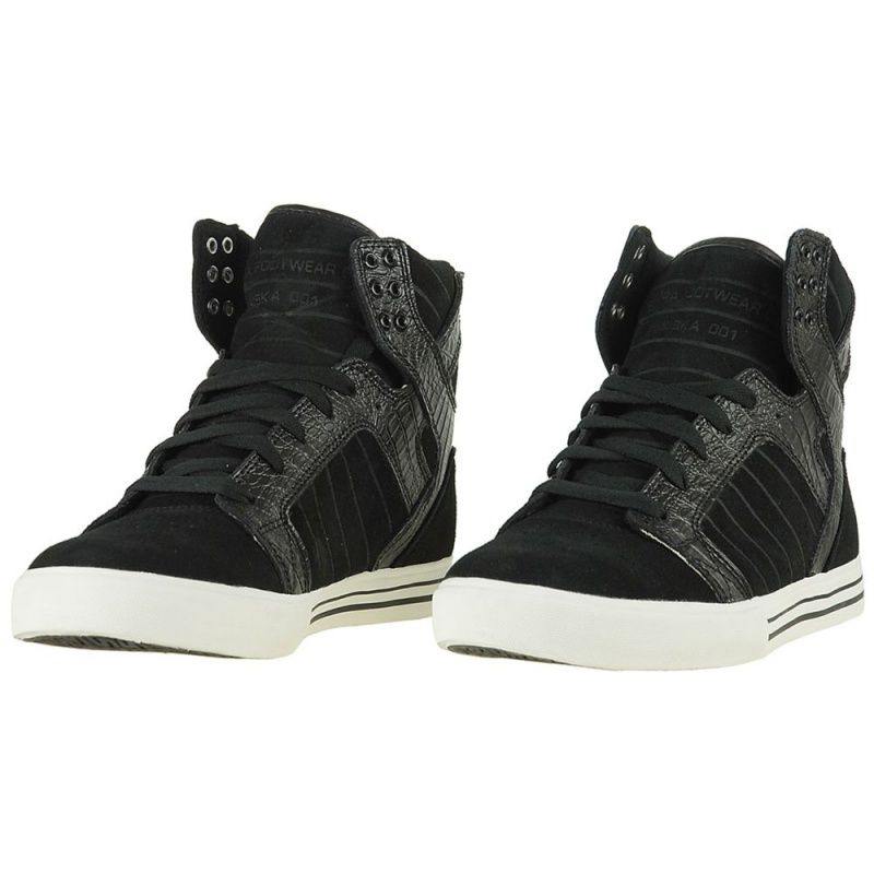 Altos Supra SkyTop Mujer Negros | WHCKI1340