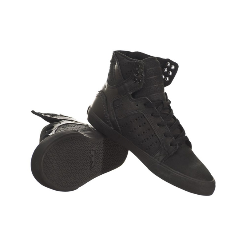 Altos Supra SkyTop Mujer Negros | YQESW5967