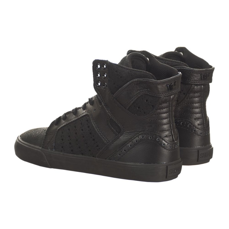 Altos Supra SkyTop Mujer Negros | YQESW5967