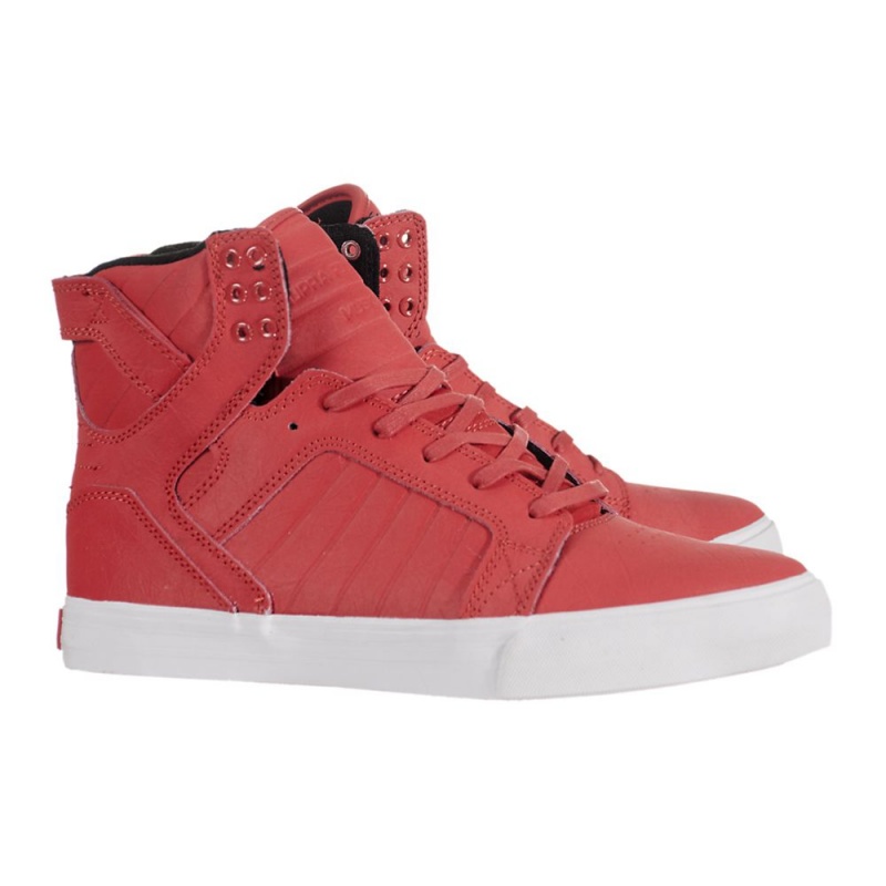 Altos Supra SkyTop Mujer Rojos | GTMSH7839