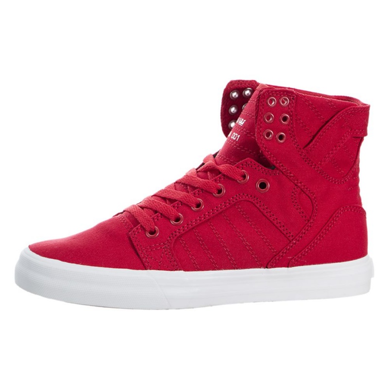 Altos Supra SkyTop Mujer Rojos | TKCRG6702