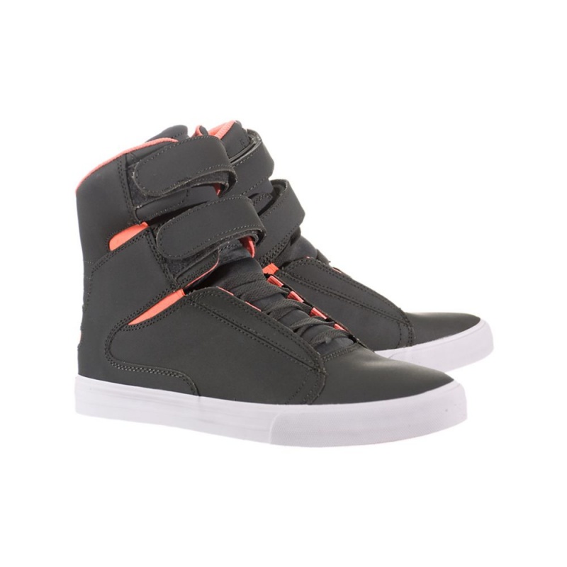 Altos Supra Society Mujer Grises | OZFHW8213