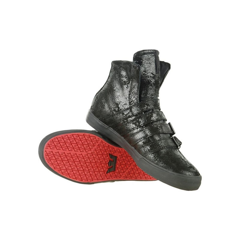 Altos Supra Strapped 2 Hombre Negros | HXPYZ9568