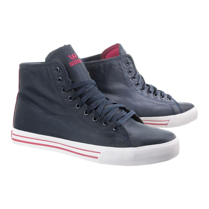 Altos Supra Thunder High Hombre Azul Marino | XDHSJ3286