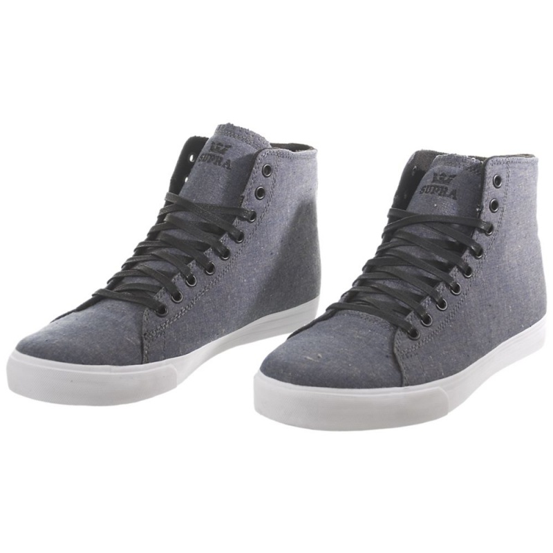 Altos Supra Thunder High Hombre Azul Marino | RIZBM1345