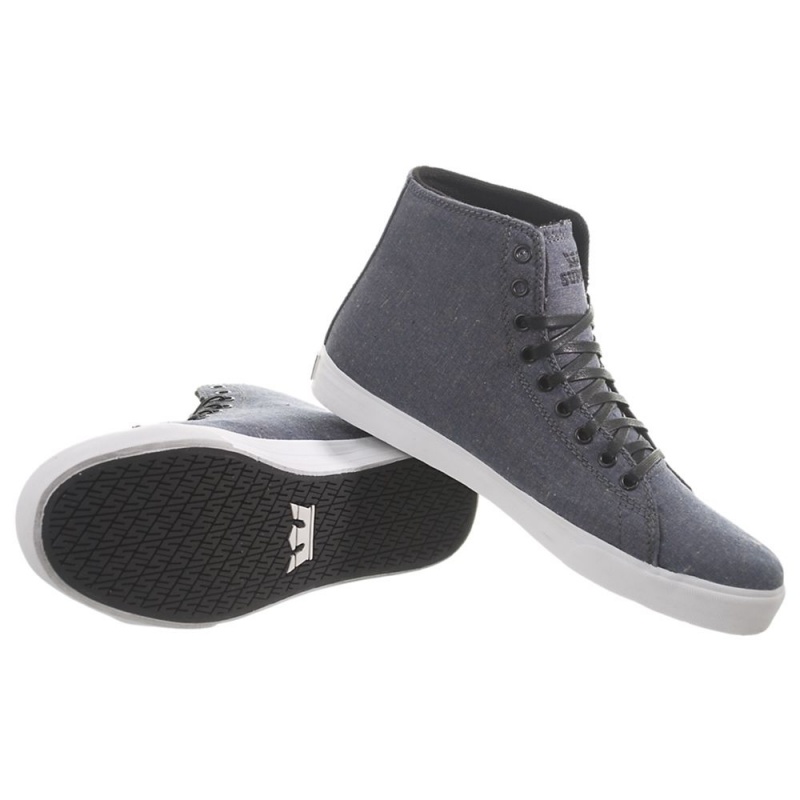 Altos Supra Thunder High Hombre Azul Marino | RIZBM1345