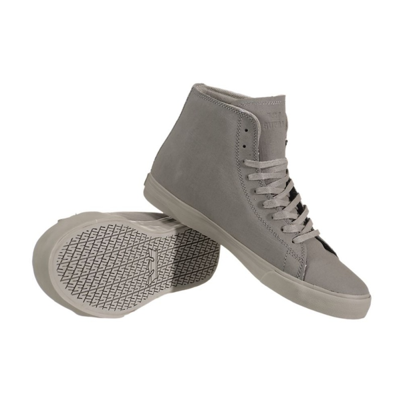 Altos Supra Thunder High Hombre Grises | QZGIA8763