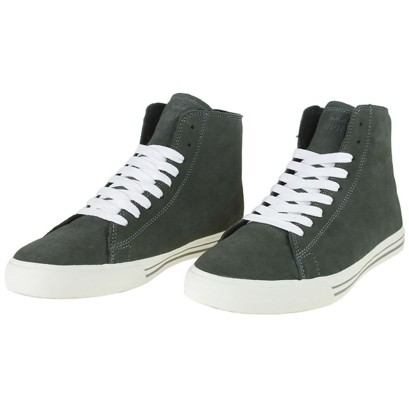 Altos Supra Thunder High Hombre Grises | RLJZI9436