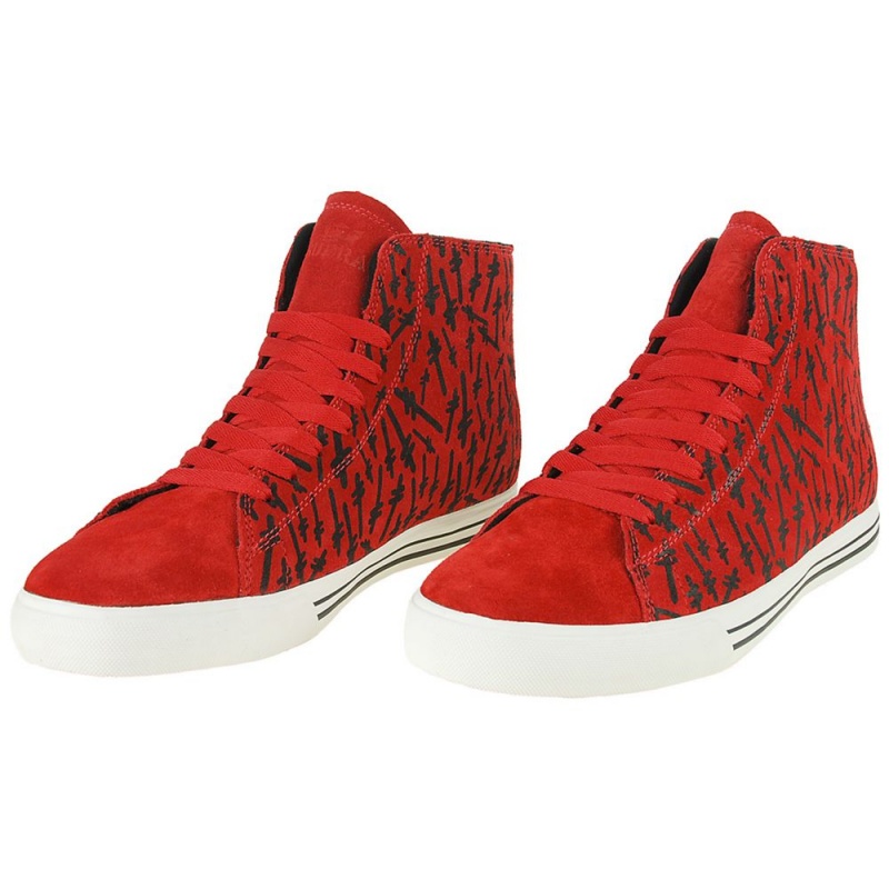 Altos Supra Thunder High Hombre Rojos | WXDNM7304