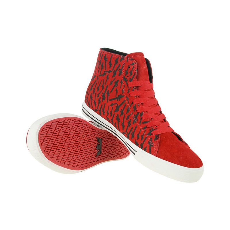 Altos Supra Thunder High Hombre Rojos | WXDNM7304