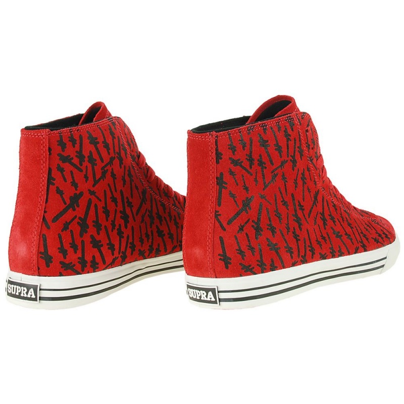 Altos Supra Thunder High Hombre Rojos | WXDNM7304