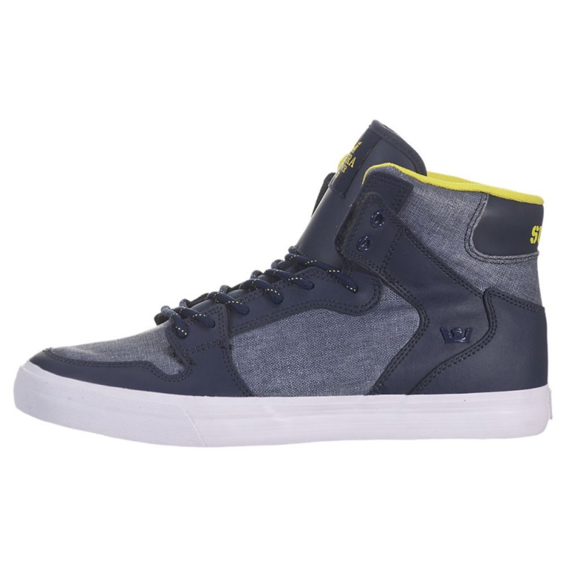 Altos Supra Vaider Hombre Azul Marino | WMCAQ7451