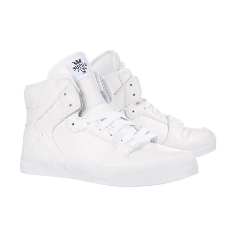 Altos Supra Vaider Hombre Blancos | CLPRY7653