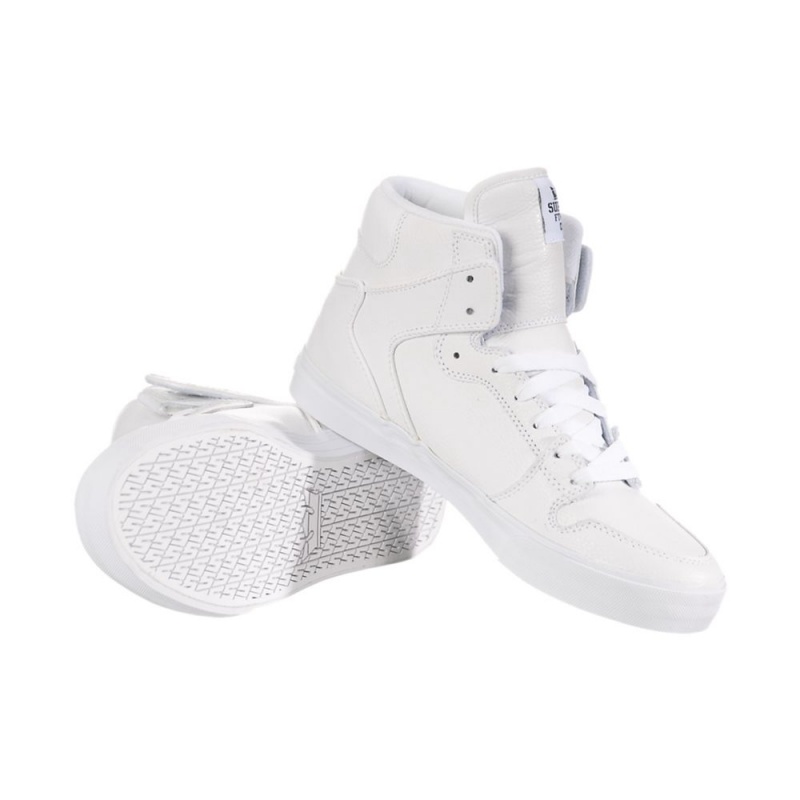 Altos Supra Vaider Hombre Blancos | CLPRY7653