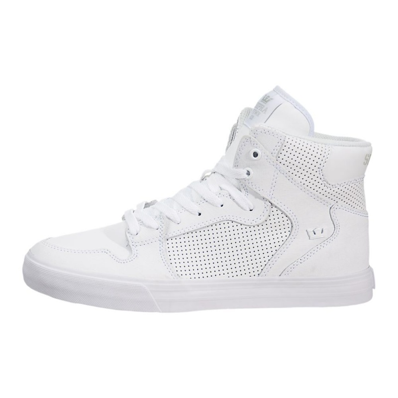 Altos Supra Vaider Hombre Blancos | GVFAX1678