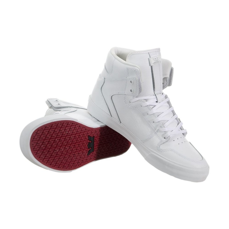 Altos Supra Vaider Hombre Blancos | PVITR4809