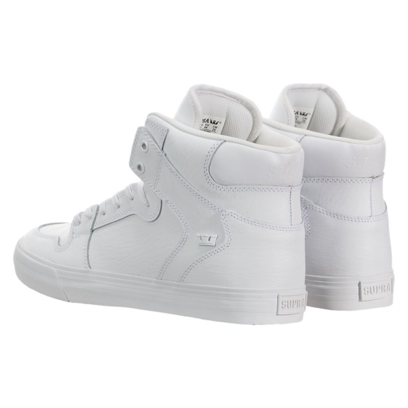 Altos Supra Vaider Hombre Blancos | PVITR4809