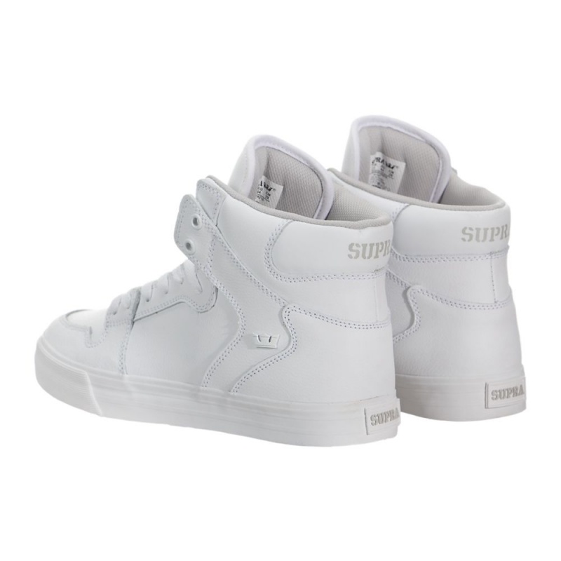 Altos Supra Vaider Hombre Blancos | RMDQE7834