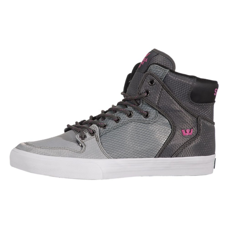 Altos Supra Vaider Hombre Grises Negros | CSYTW8034