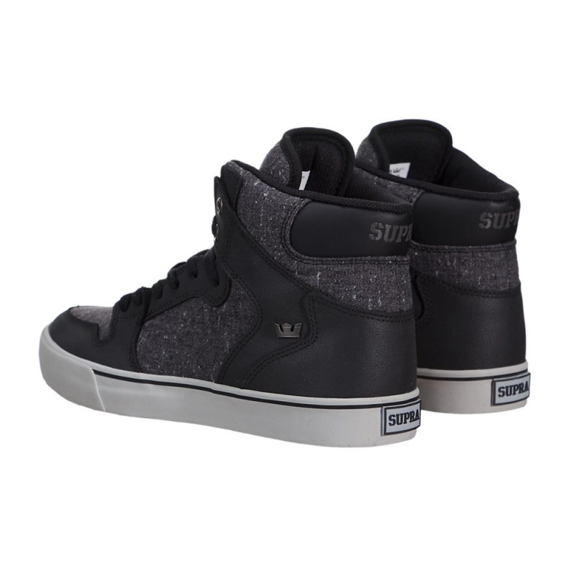 Altos Supra Vaider Hombre Negros Grises | HMUEL4136