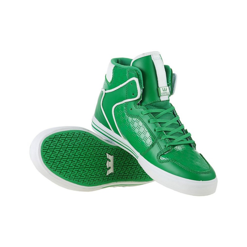 Altos Supra Vaider Hombre Verdes | PNKCZ7195