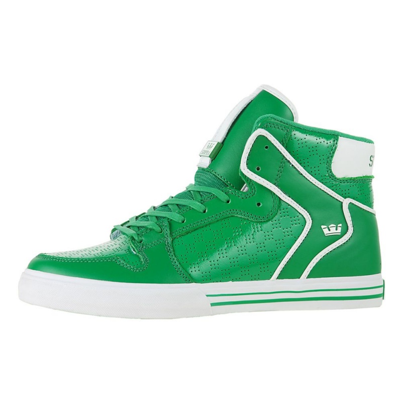 Altos Supra Vaider Hombre Verdes | PNKCZ7195