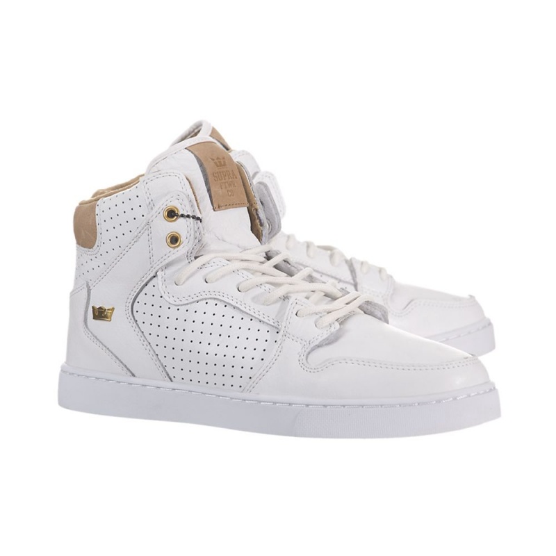 Altos Supra Vaider LX Hombre Blancos | FISOW7105